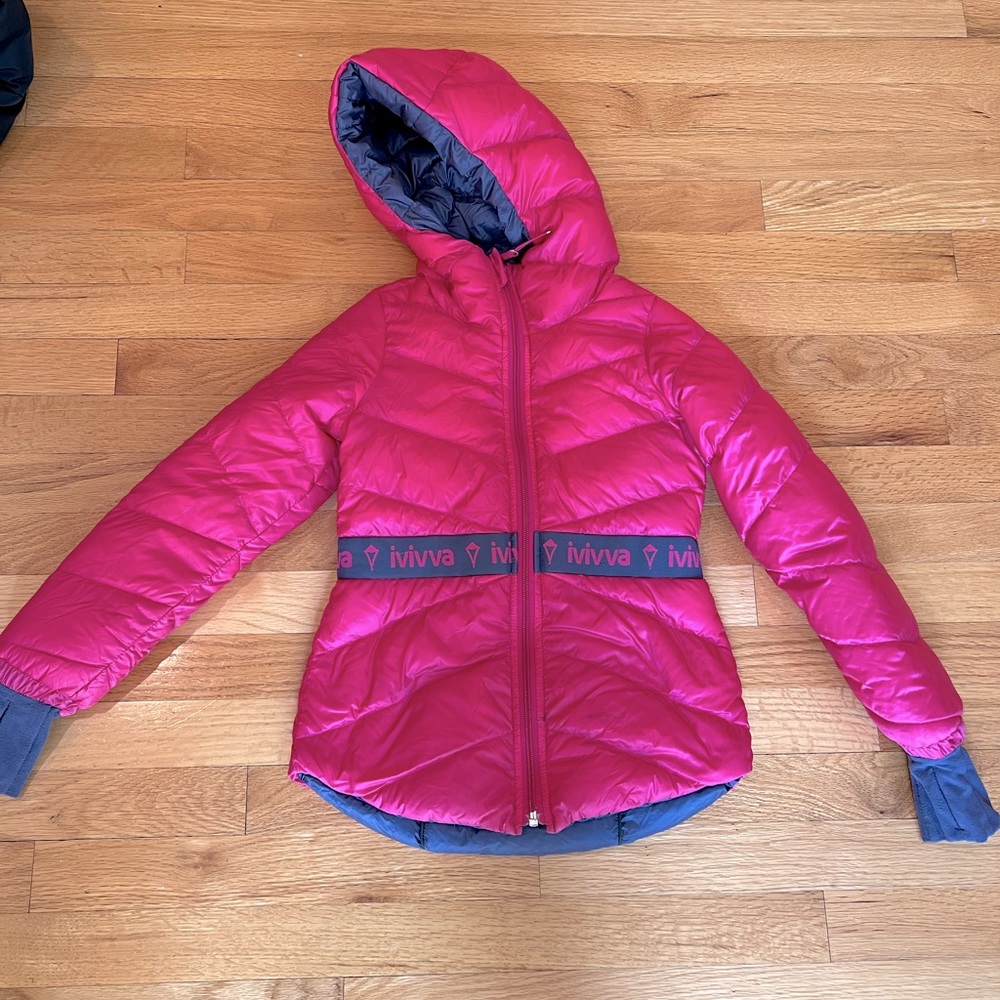 Ivivva winter jacket 💥 reversible 💥